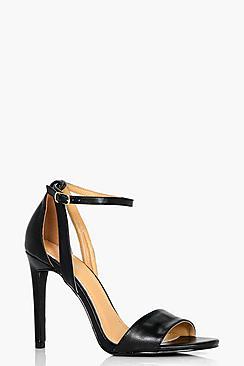 Boohoo Mollie Plain Two Part Sandal
