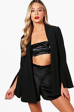 Boohoo Sophie Split Sleeve Duster