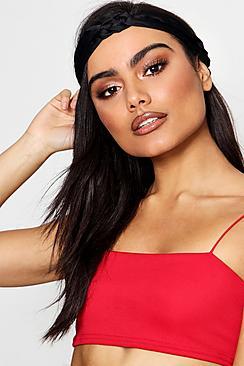 Boohoo Lucia Plait Knot Headband