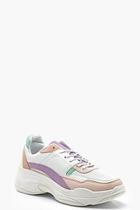 Boohoo Multi Colour Chunky Trainers