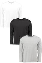 Boohoo Long Sleeve T Shirt 3 Pack Multi