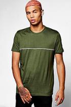 Boohoo Short Sleeve T-shirt With Piping