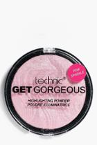 Boohoo Get Gorgeous Pink Sparkle Highlighter Pink