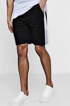 Boohoo Man Signature Skinny Fit Shorts With Side Panel