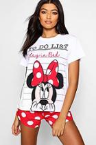 Boohoo Mouse Spotty Short Set