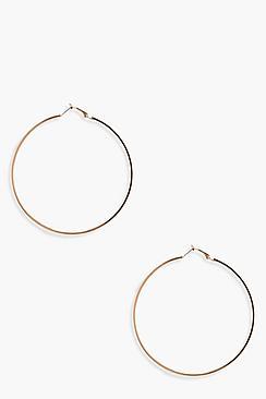Boohoo Yasmin Oversized Hoop Earrings