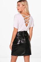 Boohoo Strappy Back T-shirt