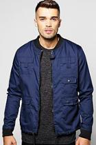 Boohoo Multi Pocket Utility Bomber
