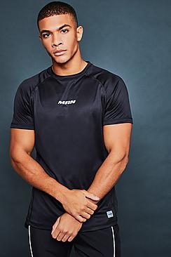 Boohoo Active Gym T-shirt With Reflective Print