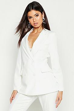 Boohoo Fitted Tailored Blazer