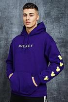 Boohoo Disney Angry Mickey Multiprint Hoodie