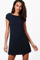 Boohoo Fiona Fitted Tailored Dress
