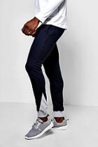 Boohoo Contrast Panel Skinny Fit Joggers