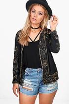 Boohoo Plus Megan Embellished Jacket