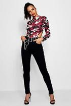 Boohoo Rhea 30 Leg High Waist Skinny Jeans