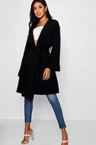Boohoo Faye Oversized Belted Kimono