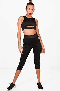 Boohoo Imogen Fit Basic Capri Legging