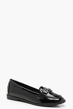 Boohoo Lauren Metal Trim Loafers