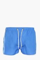 Boohoo Plain Runner Swim Shorts Blue