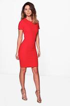 Boohoo Holly Fitted Tailored Dress