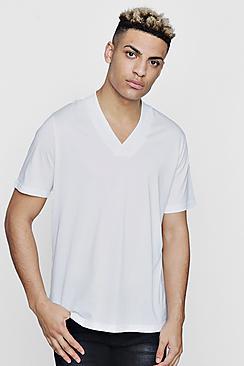 Boohoo Smart V-neck T-shirt