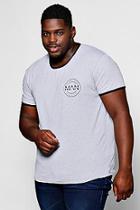Boohoo Big And Tall Man Logo T-shirt