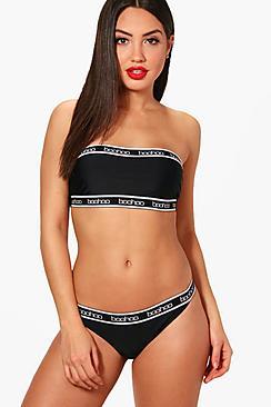 India Boohoo Bandeau Bikini