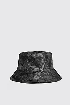 Boohoo Bleach Tie Dye Bucket Hat
