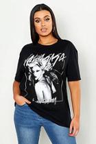 Boohoo Plus Lady Gaga T-shirt