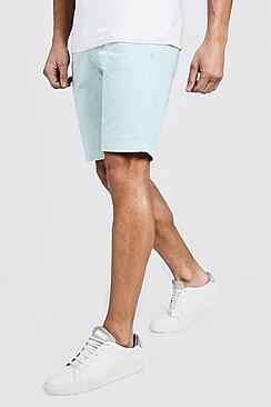 Boohoo Slim Fit Cotton Chino Shorts