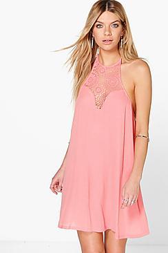 Boohoo Amy Crochet Sundress