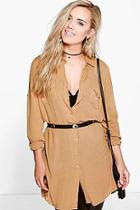 Boohoo Plus Lucy Oversize Shirt