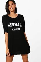 Boohoo Isla Mermaid Academy Night Dress