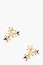 Boohoo Megan Star Cluster Earrings