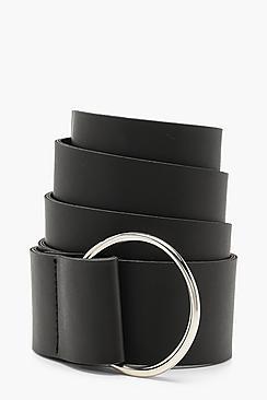 Boohoo Double Ring Boyfriend Belt