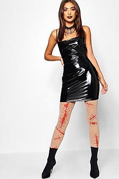 Boohoo Halloween Blood Tights