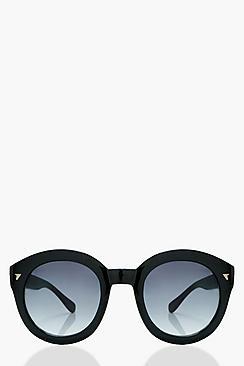 Boohoo Rosie Black Frame Oversized Sunglasses
