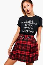 Boohoo Madison I Got 99 Problems Halloween T-shirt
