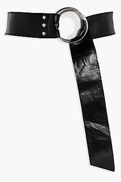 Boohoo Laura Circle Detail Loop Through Belt