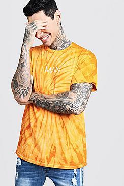 Boohoo Man Dash Tie Dye T-shirt