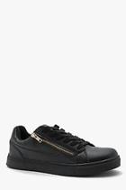 Boohoo Zip Detail Sneaker