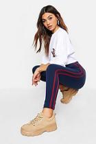 Boohoo Super Soft Side Stripe Leggings