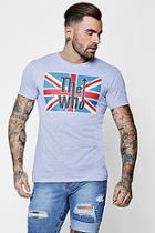 Boohoo Union Jack The Who Licence T-shirt