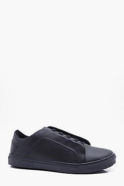 Boohoo Coloured Lace Up Trainers