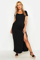 Boohoo Plus Cap Sleeve Maxi Dress