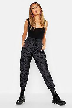 Boohoo Pocket Side Shell Jogger