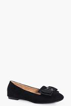 Boohoo Lucy Bow And Diamante Trim Slipper