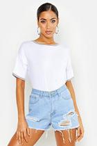 Boohoo Slouchy Ringer T-shirt