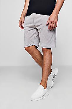 Boohoo Burnout Jersey Basketball Shorts