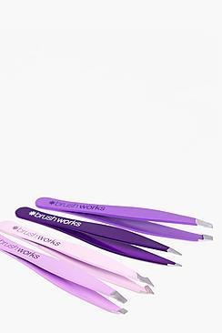 Boohoo Hd Tweezer Set Mixed